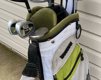 Golf Clubs w/ Bag & Accessories