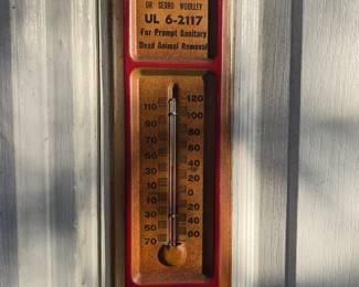 Vintage thermometer