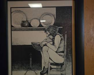 Maxfield Parrish print