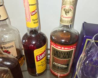 Vintage 1960s sealed Whiskey new old stock