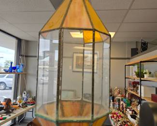 stained glass planter 