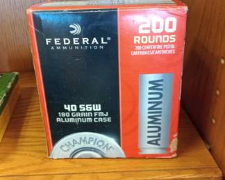 40 s&w hand gun ammo 