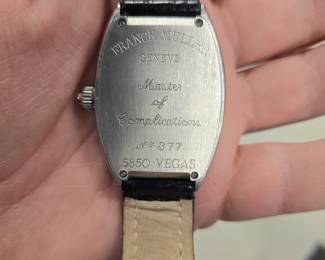 Frank Mueller Geneve Vegas wrist watch (pretty sure reproduction 