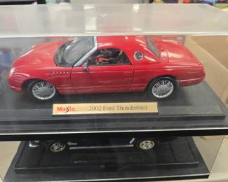 Ford thunderbird diecast model car 