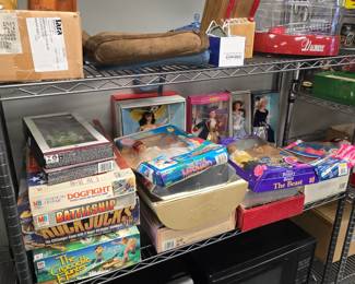 vintage toys, barbies, and more 