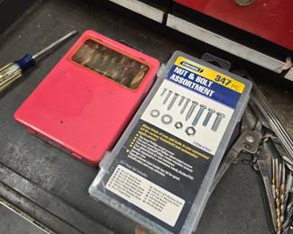 toolbox loaded with tools selling all for one money 