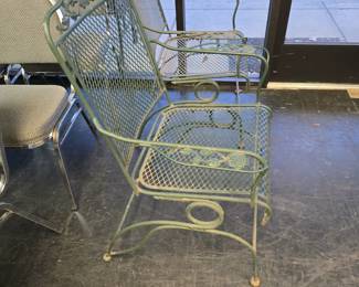 springer wrought iron chairs 