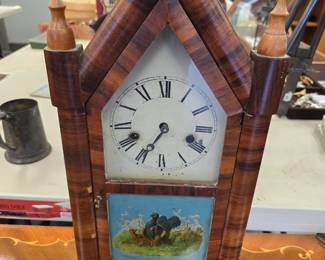 vintage steeple clock 