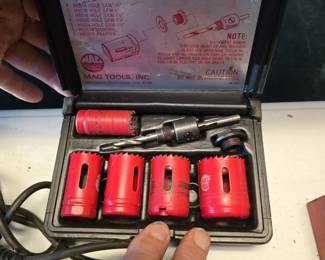 Mac tools hole saw kit 