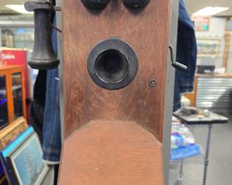 Antique Kellog's phone with internals 
