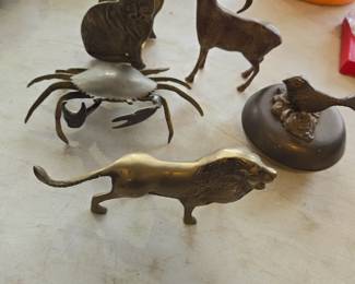 awesome brass animals 