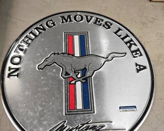 mustang sign 