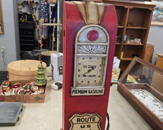 cool gas station fuel pump decorative cabinet 