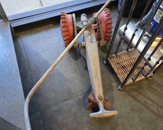 vintage lawn tractor sprinkler 