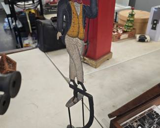 vintage metal balancing seafarer 