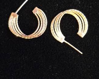 14k gold earrings