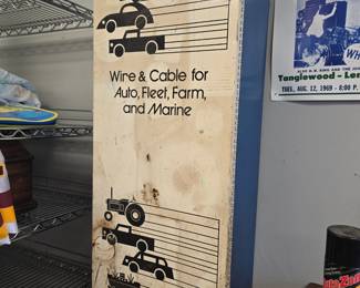 vintage advertising cabinet 
