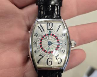 Frank Mueller Geneve Vegas wrist watch (pretty sure reproduction. 