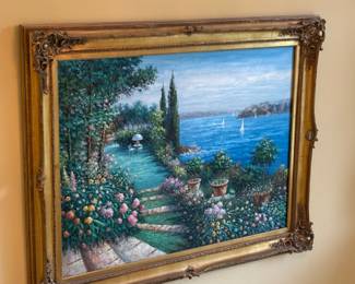 Very Large Oil on Canvas 