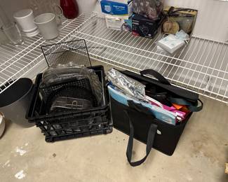 gift wrap and bakeware 