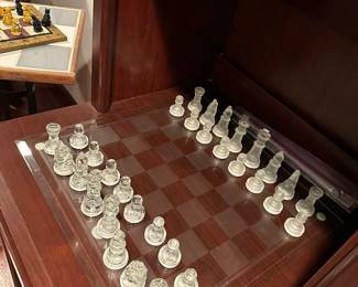 Glass/ Crystal Chess Set 
