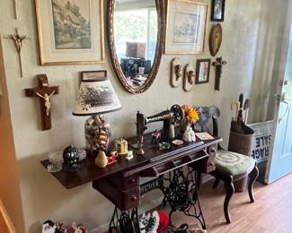 Singer treadle sewing machine