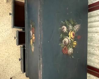 Chest , hand painted 