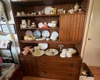 Mid century China cabinet 