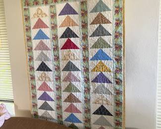 Quilted wall hanging 