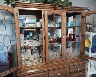 Sample of Glassware on Display in the Hutch!