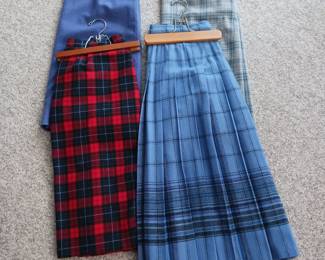 Sample of Pendleton Skirts!