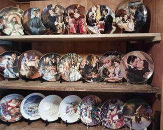 Closer View of Collectors Plates!