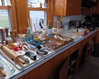 Lots and Lots of Kitchen Utensils and Gadgets!