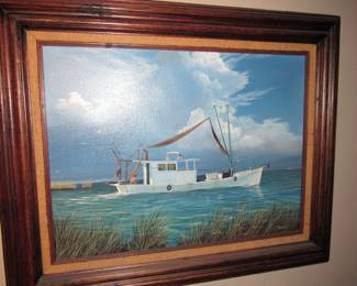 Akers oil painting