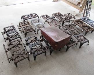 Overflow of antique stoves