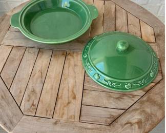 Vintage - Andrea by Sadek - Pie Dish w/ lid $30