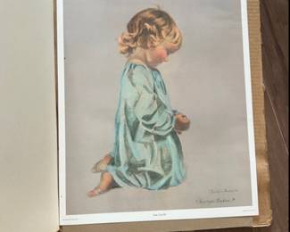 Charlene Haden 1981 'Now I lay Me' Print $75