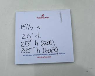 Asking $100 for the pair. 