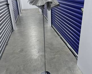 Floor lamp with fabric shade by Anna Lari $100