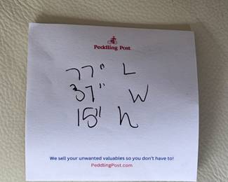 Asking $1,000. Let us know if you'd like to make an offer. We'll consider. 