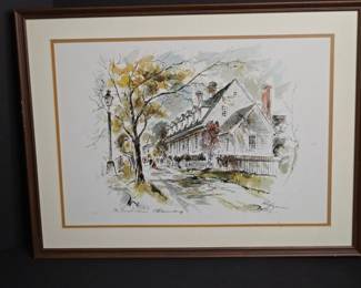 John Haymson Lithographs Framed