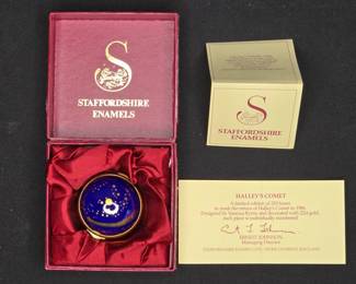 Stafforsdhire Enamels Haley's Comet