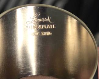 Leonard Silver plated Napkin Rings