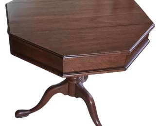 Henkel Harris Cherry Octagonal Table