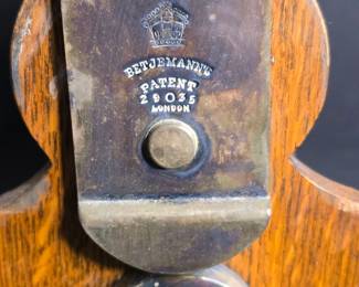 BETJEMANNS Tantalus, Crystal Decanters with Sterling Silver Tags