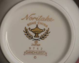 Noritake Japan Sandhurst China