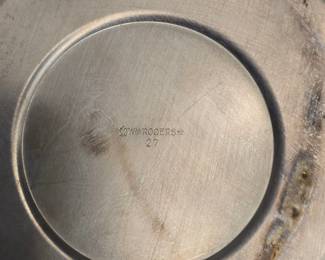 W M Rogers Silver Plated Ice Bucket