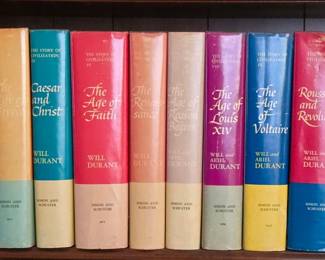 Will Durant "The Story of Civilization" set