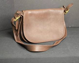 Vintage Coach Patricia's Legacy Leather Front Flap Crossbody Bag