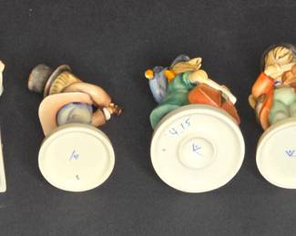 Vintage Goebel Hummel Musician Figurines